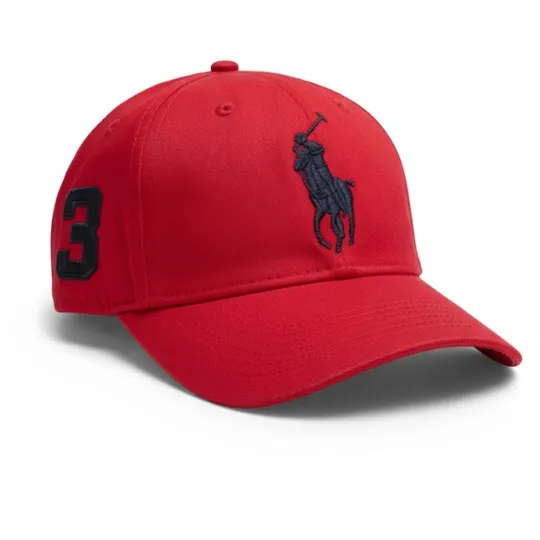 Polo Ralph Lauren Big Pony Cap – Red